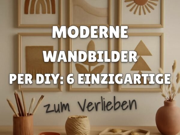 Moderne Wandbilder per DIY: 6 einzigartige Dekor-Ideen fürs Zuhause