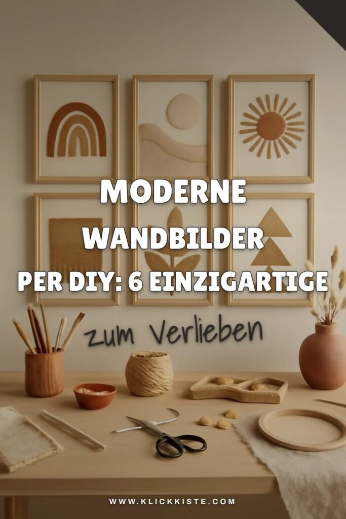 Moderne Wandbilder per DIY: 6 einzigartige Dekor-Ideen fürs Zuhause