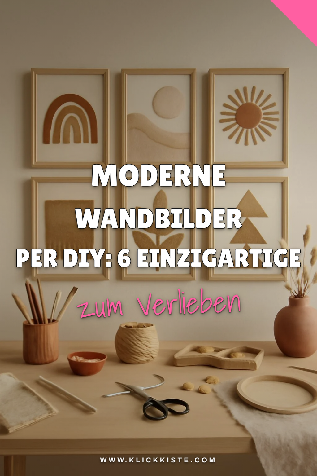 Moderne Wandbilder per DIY: 6 einzigartige Dekor-Ideen fürs Zuhause