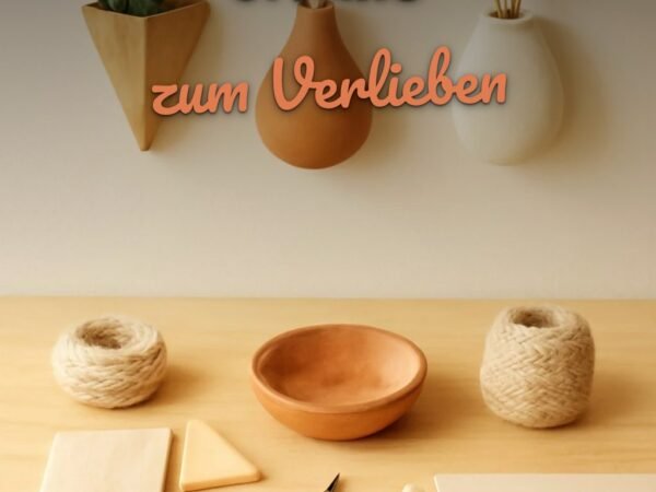 Moderne Wandvasen Styling – DIY selber bauen — DIY-Anleitung Schritt für Schritt