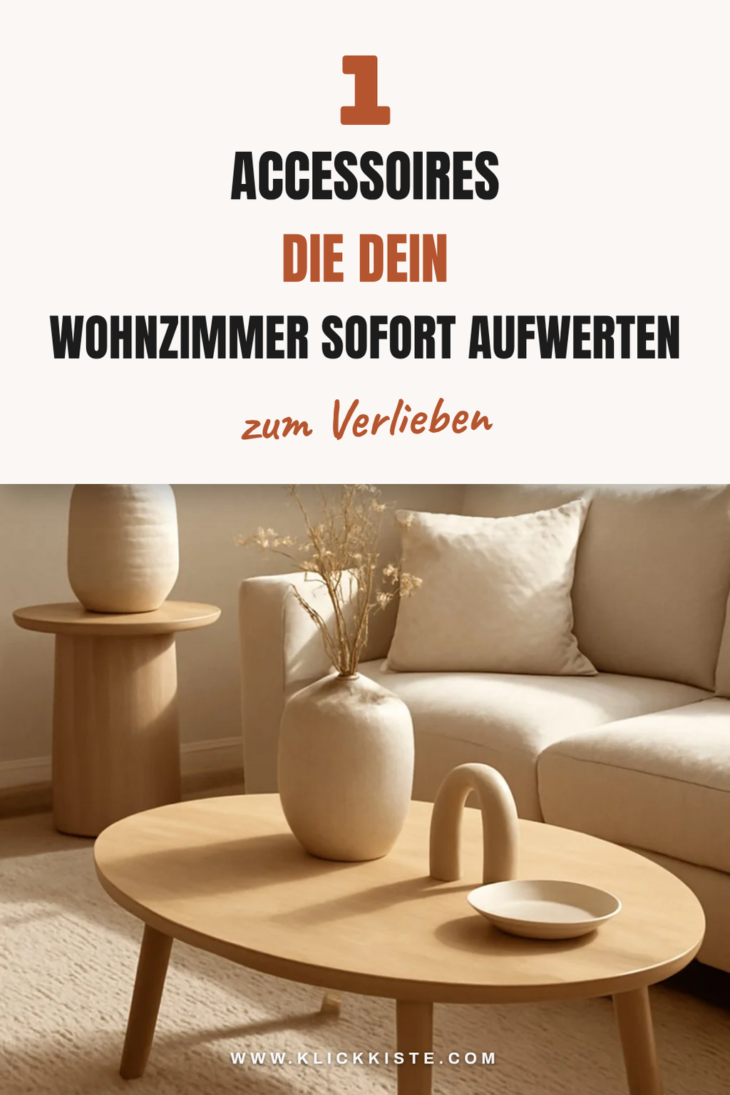So verleihst du deinem Wohnzimmer mit 3 Accessoires neuen Glanz