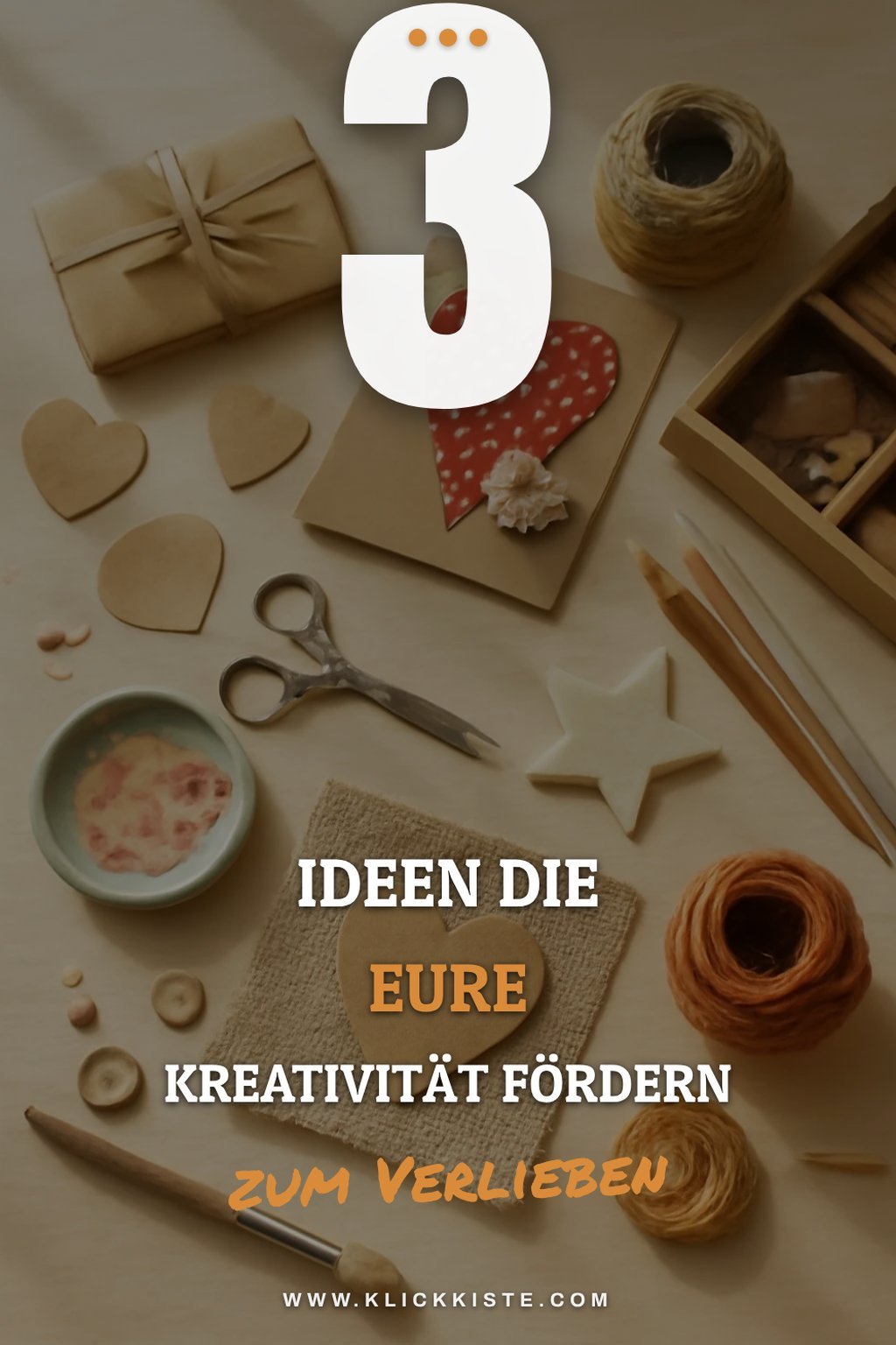 Kreatives Gestalten mit verschiedenen Materialien