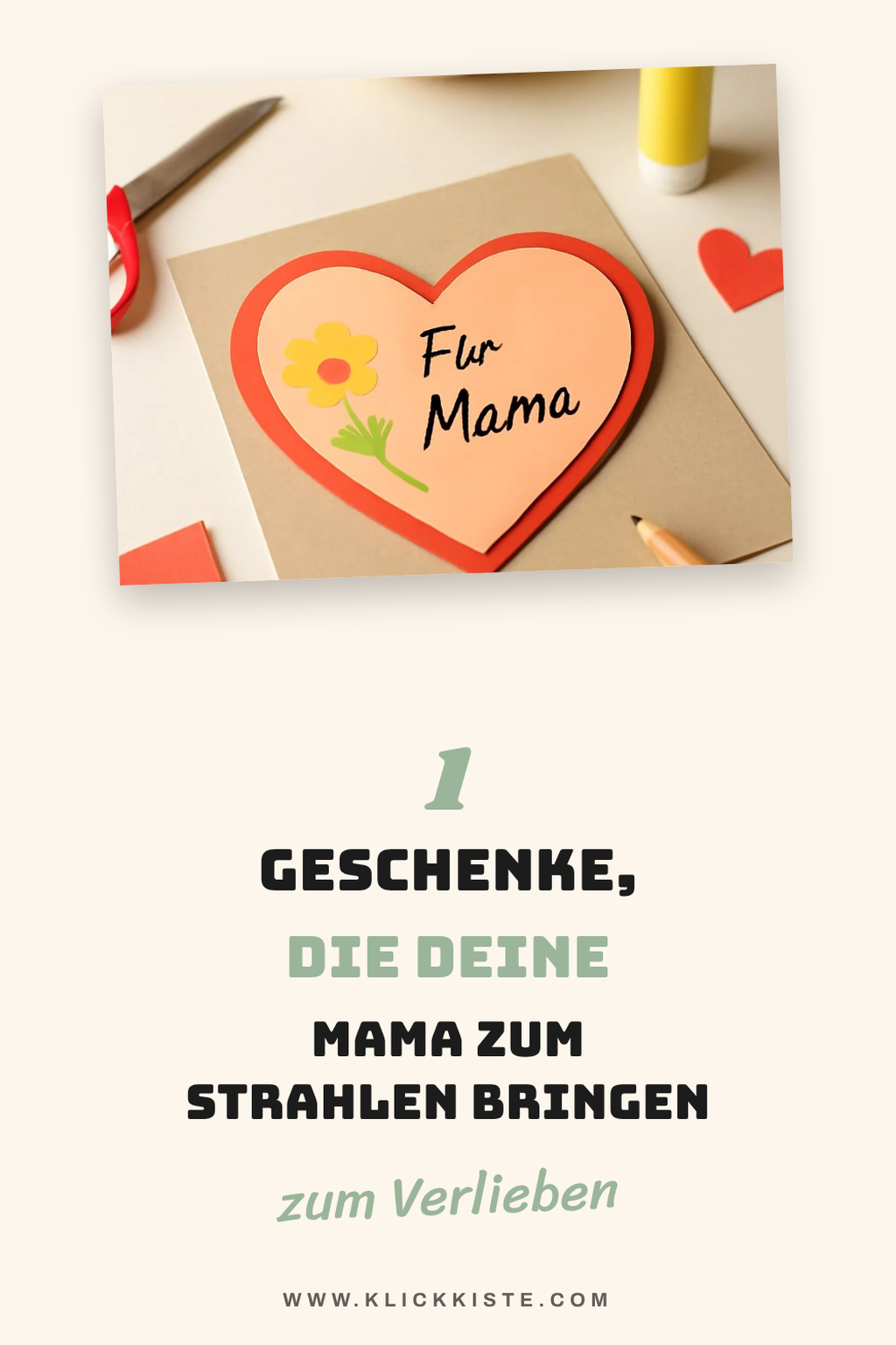 So gestaltest du persönliche Geschenke für deine Mama