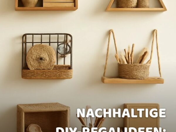 Nachhaltige DIY-Regalideen: 6 kreative Lösungen für kleine Räume