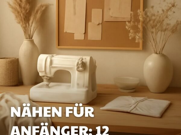 Nähen für Anfänger: 12 kreative Ideen zum Selbermachen