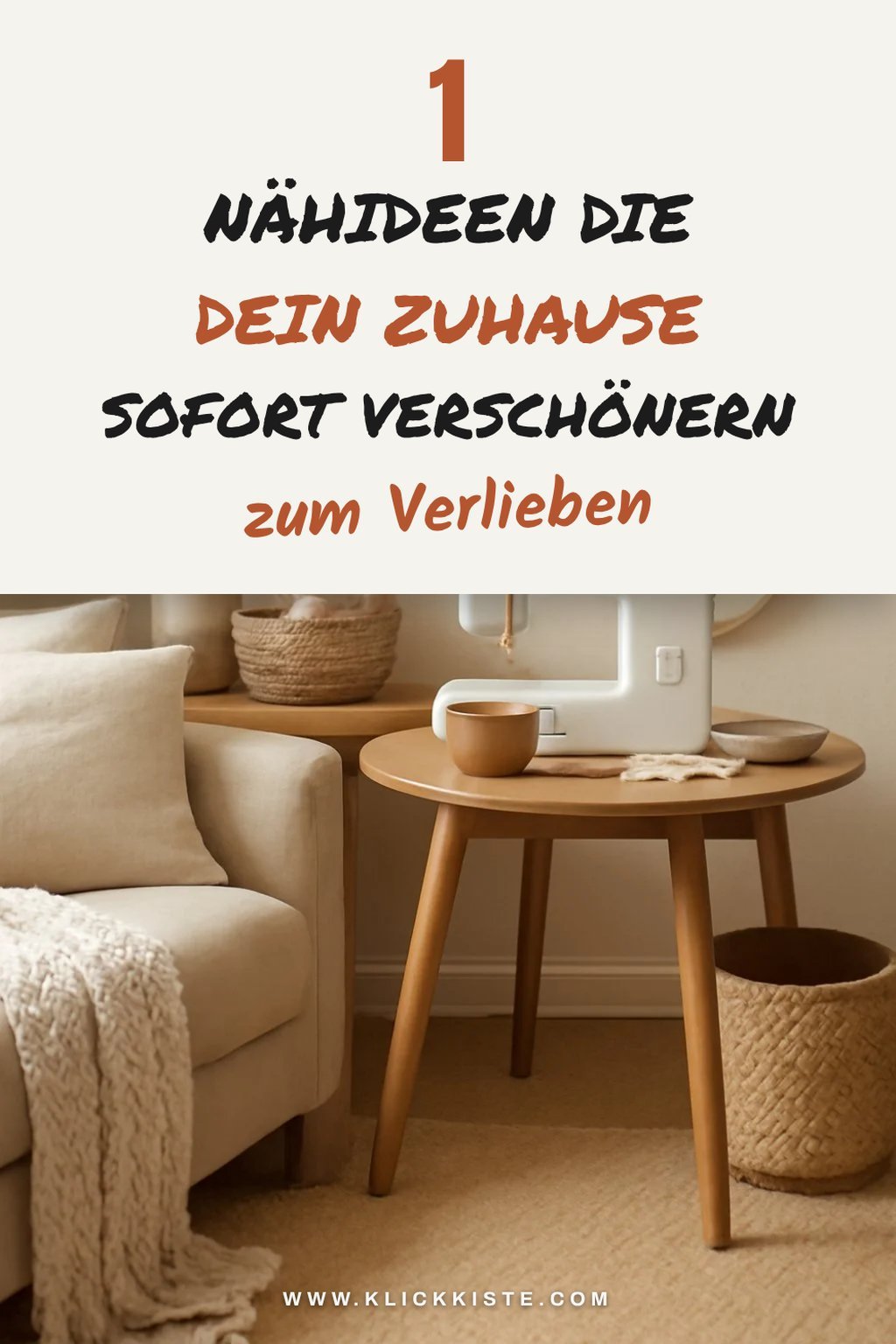 Kreative Nähideen für dein Zuhause sofort umsetzen