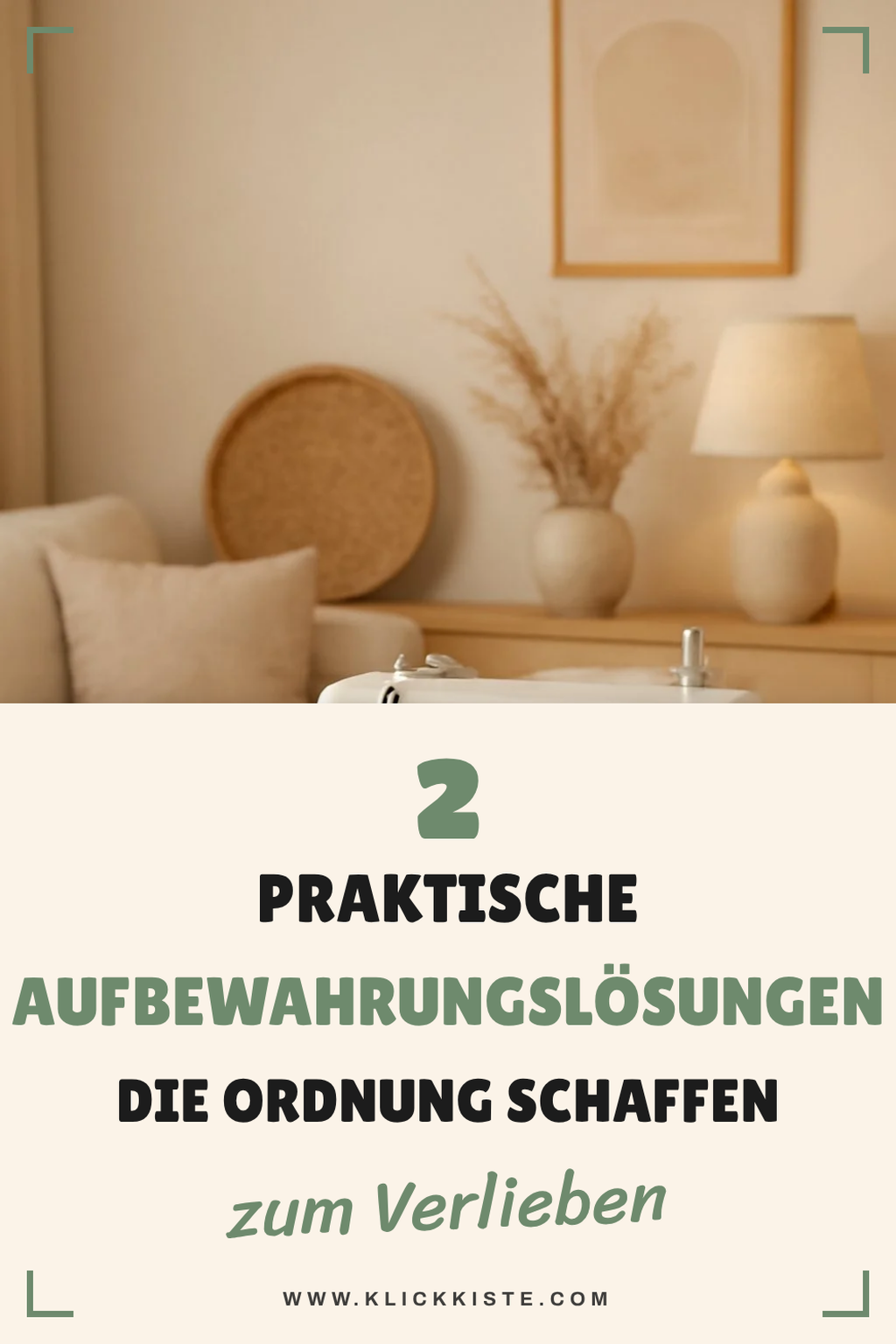 Praktische Aufbewahrungslösungen einfach nähen