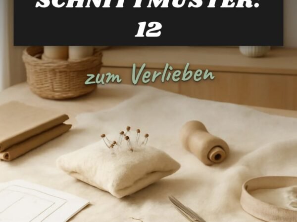 Nähideen für Anfänger mit Schnittmuster: 12 kreative Ideen zum Selbermachen