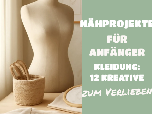 Nähprojekte für Anfänger Kleidung: 12 kreative Ideen zum Selbermachen