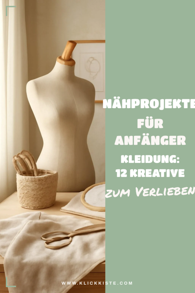 Nähprojekte für Anfänger Kleidung: 12 kreative Ideen zum Selbermachen