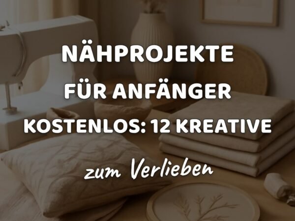 Nähprojekte für Anfänger Kostenlos: 12 kreative Ideen zum Selbermachen