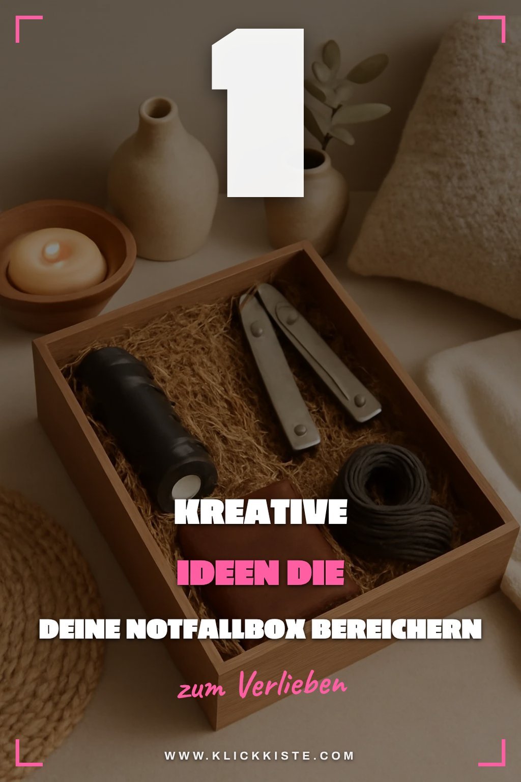 Diese 4 praktischen Ideen machen die Notfallbox einzigartig