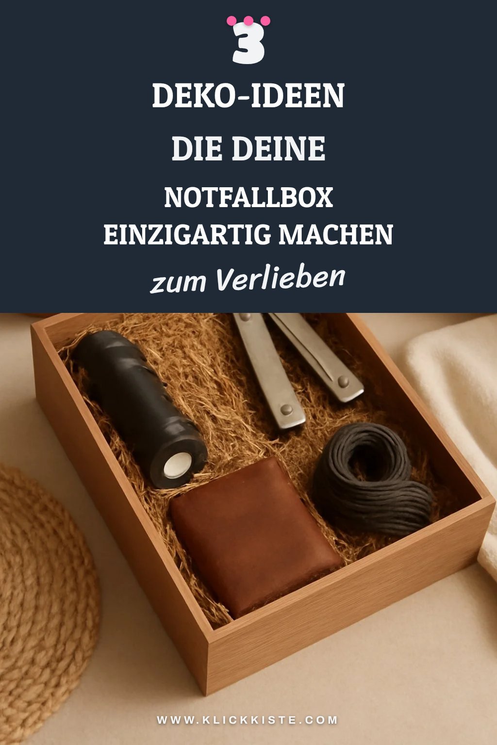 So machst du die Notfallbox zum echten Hingucker