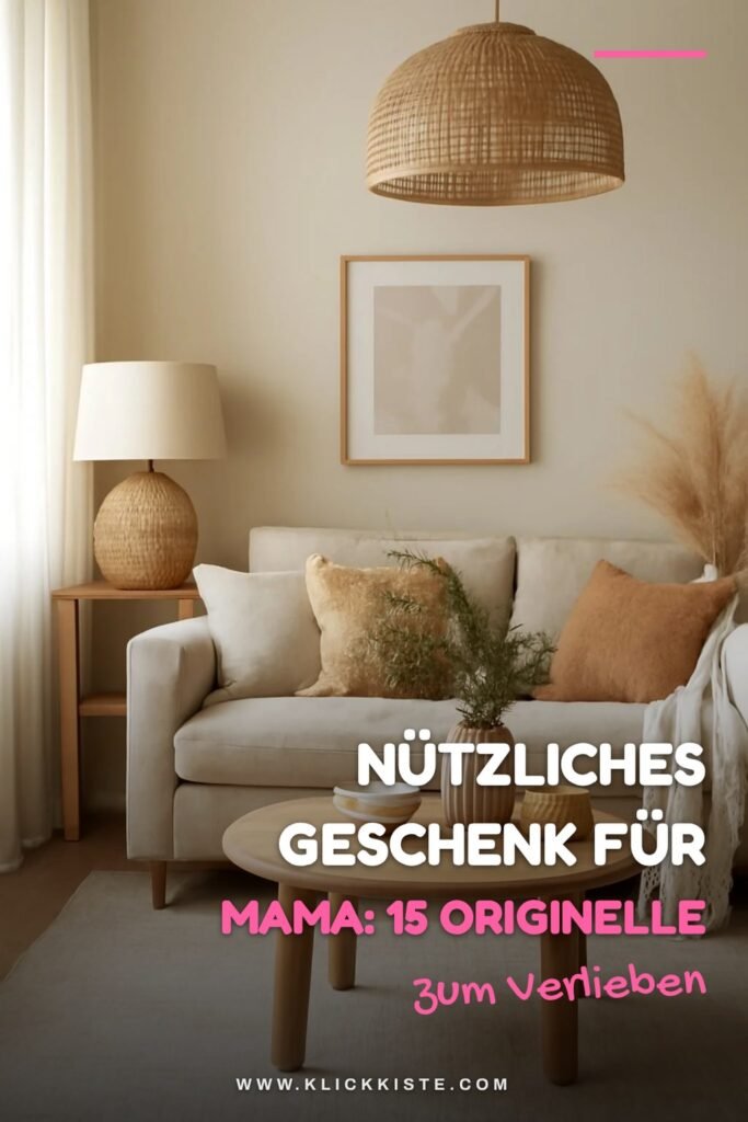 Nützliches Geschenk für Mama: 15 originelle Ideen für 2026