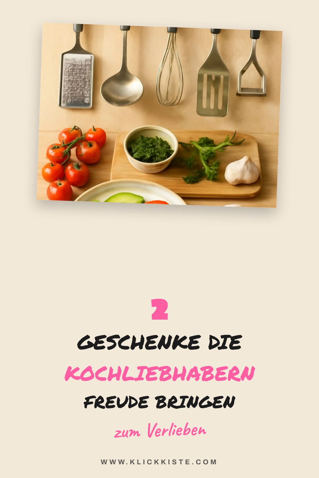4 kreative Geschenke für Kochliebhaber