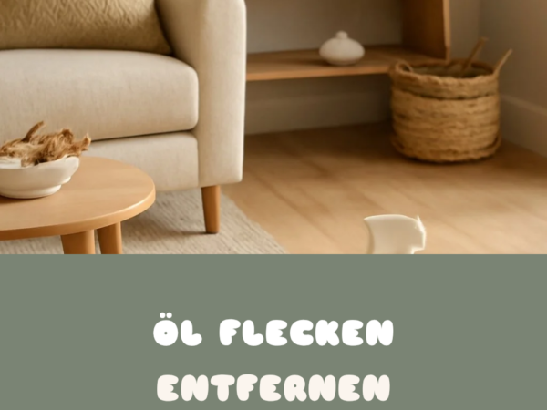 Öl Flecken Entfernen Boden: Die besten Tipps & Hausmittel