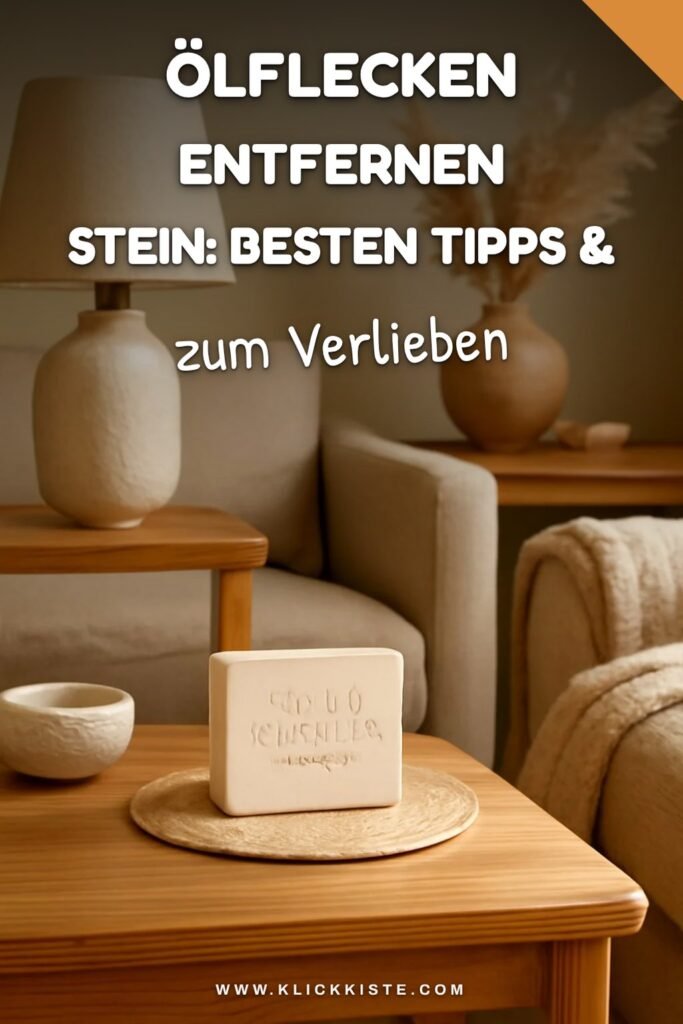 Ölflecken Entfernen Stein: Die besten Tipps & Hausmittel