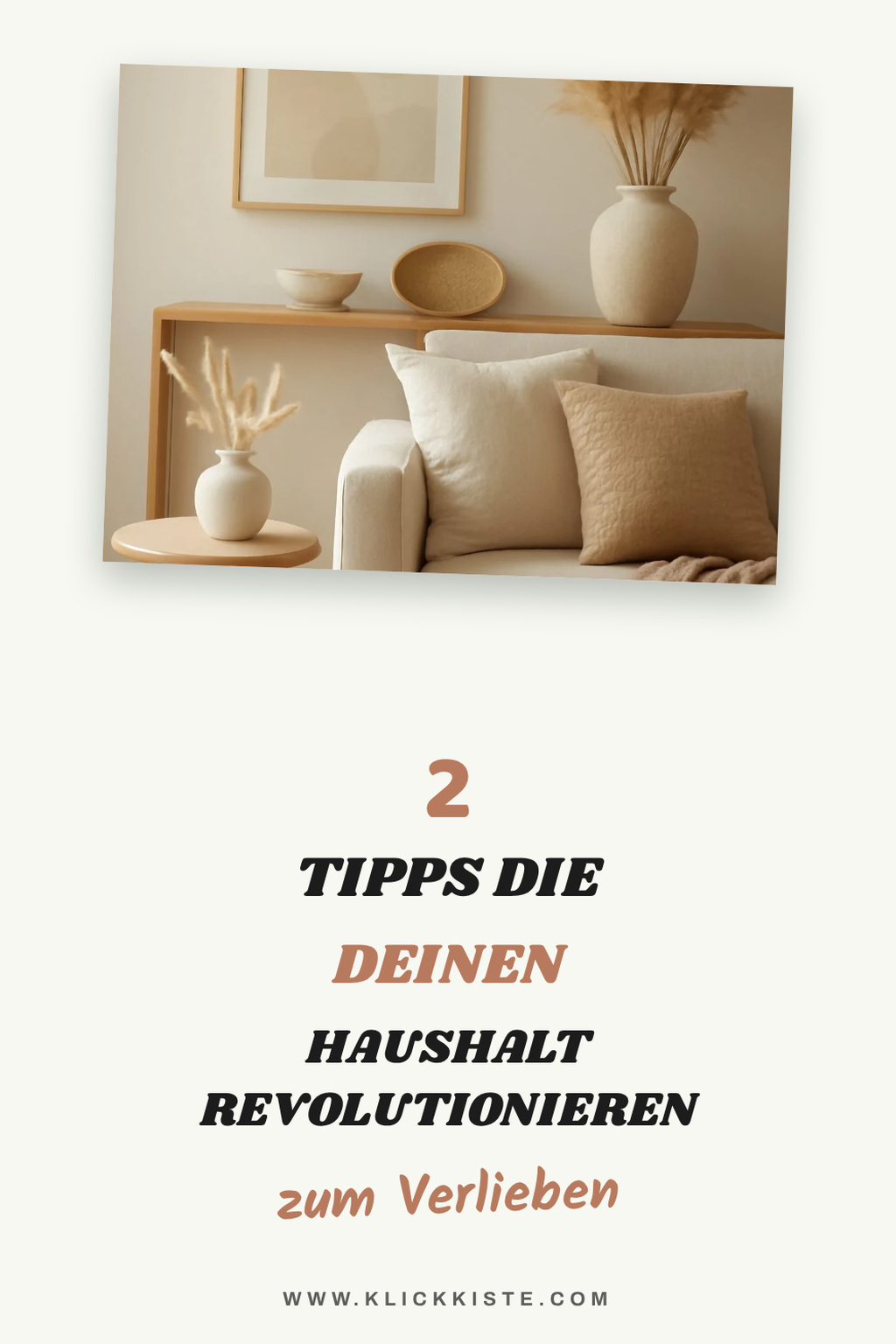 Diese 5 Tipps bringen frischen Wind in deinen Haushalt