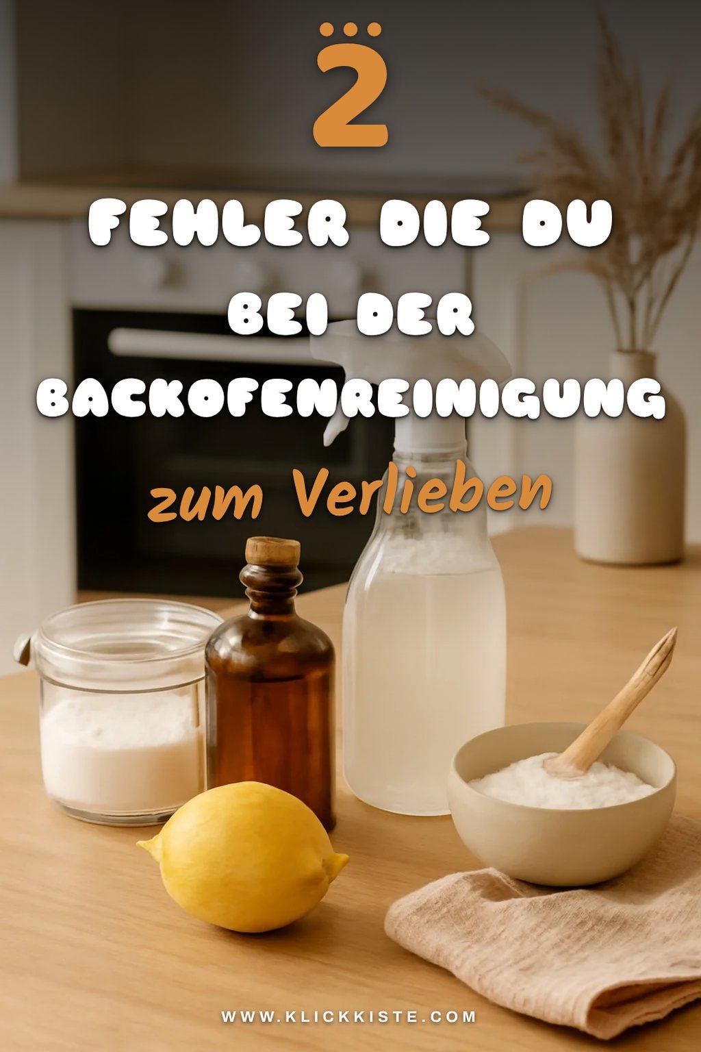 Häufige Fehler beim Backofen reinigen
