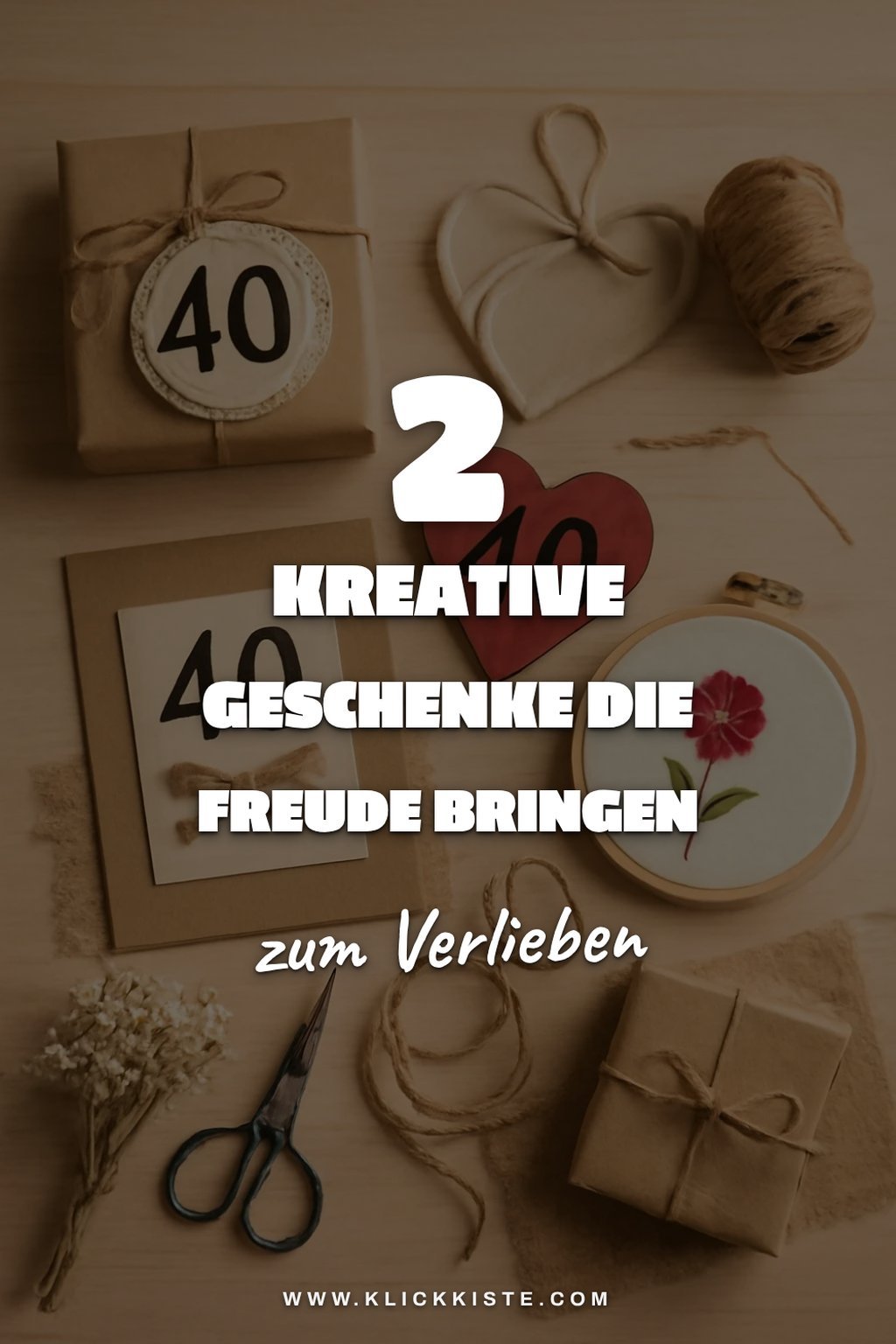 Diese 5 DIY-Ideen machen den 40. Geburtstag unvergesslich