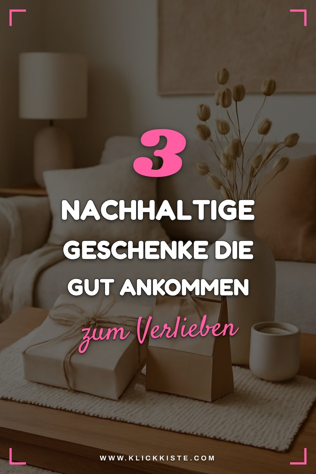 Diese 3 nachhaltigen Geschenke sind ein Hit