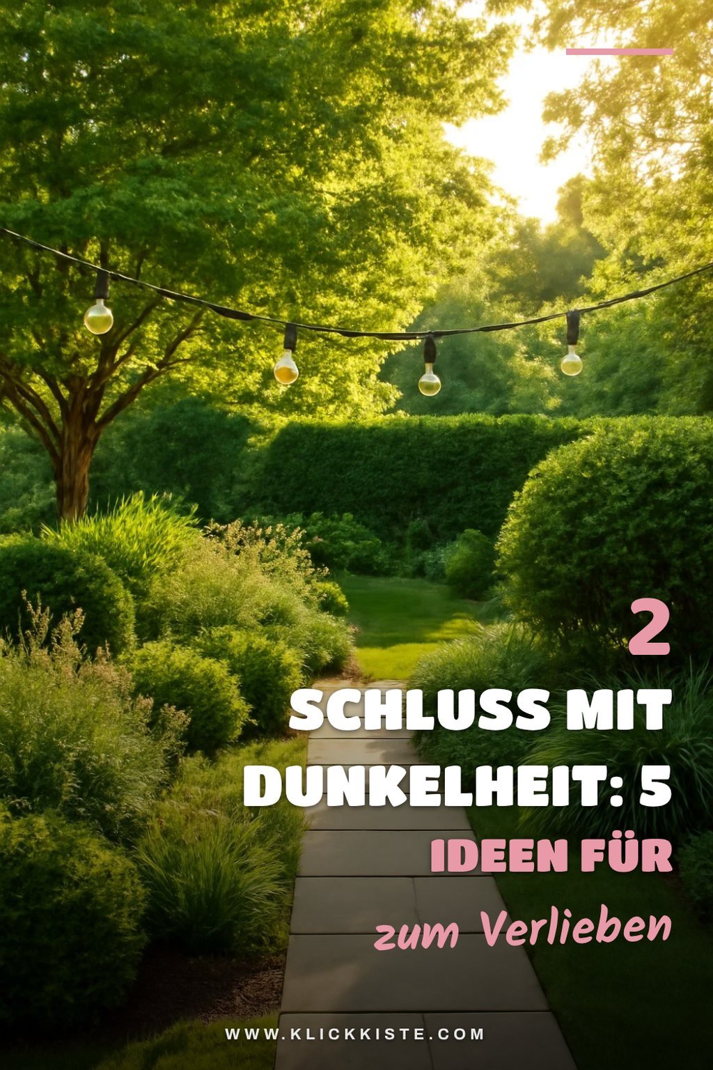Diese Lichter bringen deinen Balkon zum Strahlen