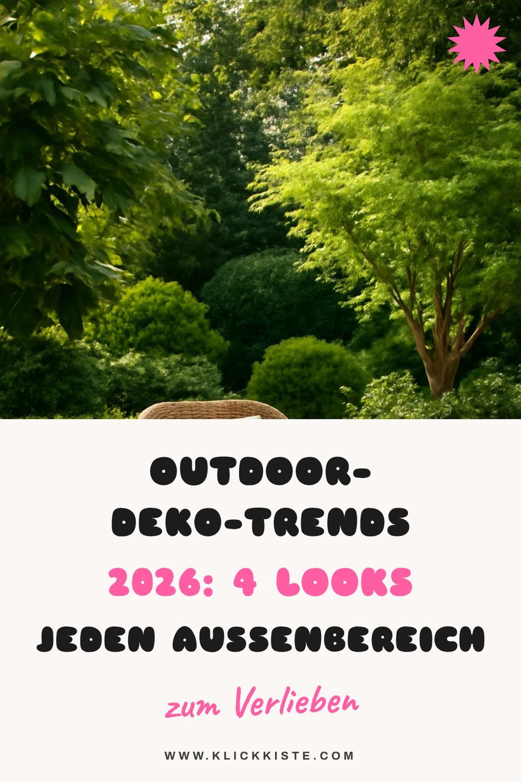 Outdoor-Deko-Trends 2026: 4 Looks die jeden Außenbereich aufwerten — Trend-Beispiel