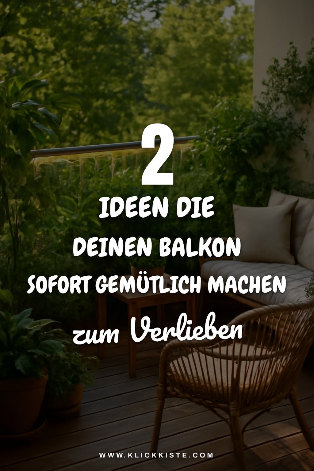 So verwandelst du deinen Balkon mit LED-Strips in eine Wohlfühloase