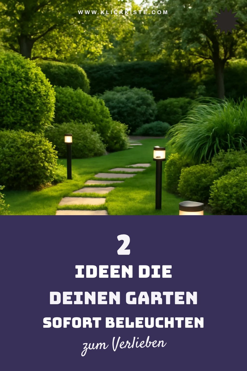 So machst du deinen Garten abends einladend