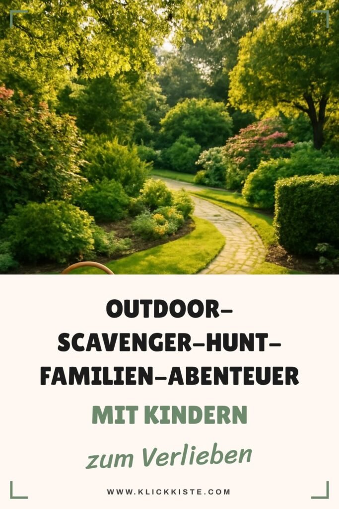 Outdoor-Scavenger-Hunt-Familien-Abenteuer mit Kindern