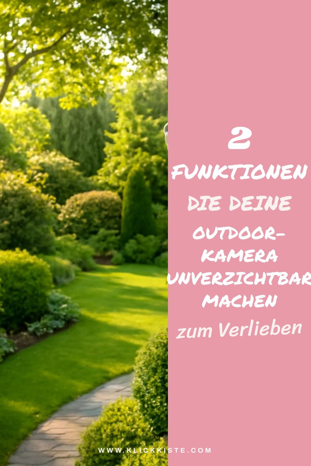 Diese 5 Funktionen machen Outdoor-Kameras unverzichtbar