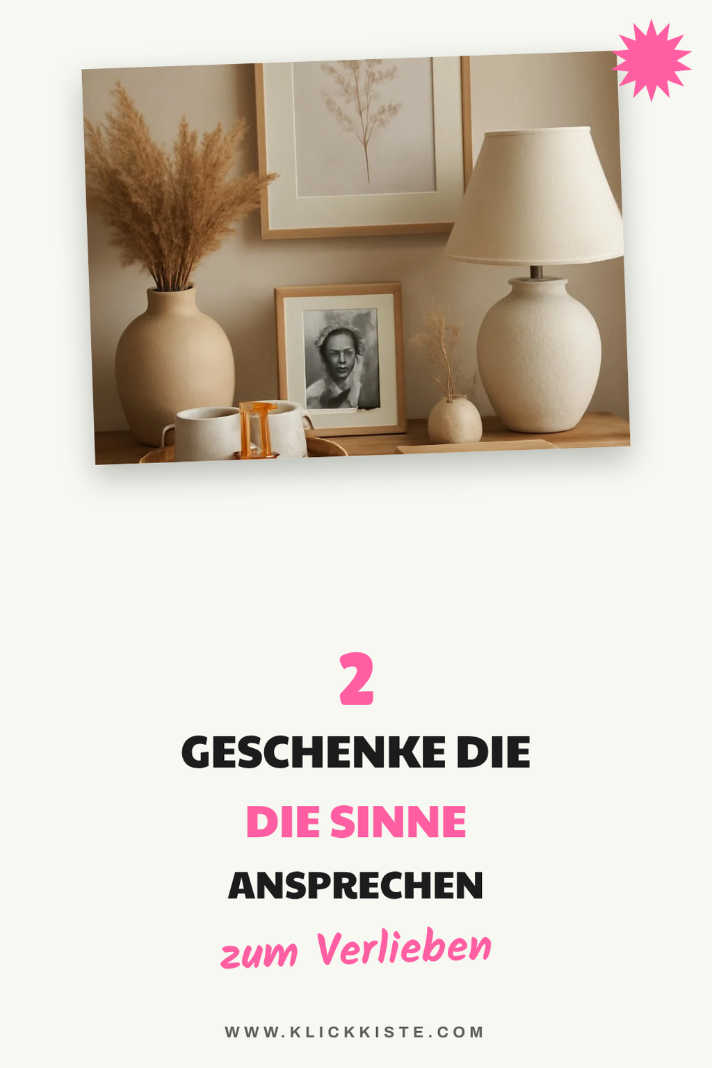 Geschenke für die Sinne: Kreativ und einzigartig