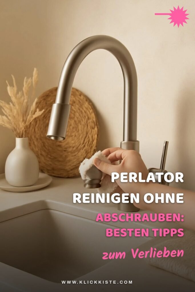 Perlator Reinigen ohne Abschrauben: Die besten Tipps & Hausmittel
