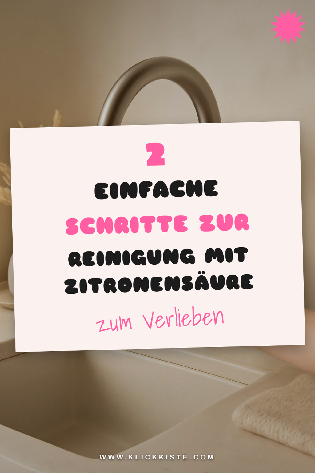 So reinigst du deinen Perlator mit Zitronensäure