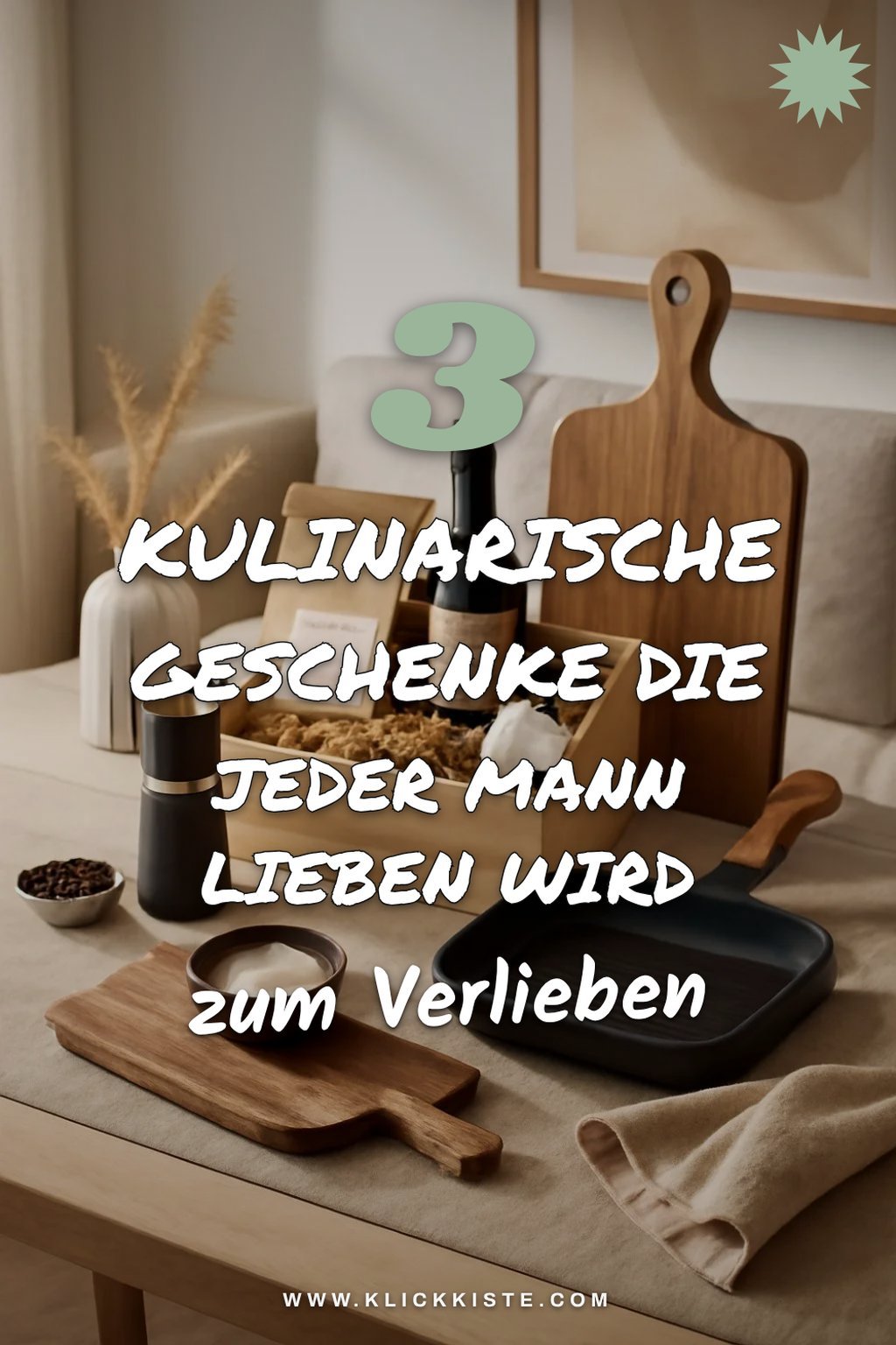 Entdecke 7 kulinarische Geschenke, die Männer begeistern