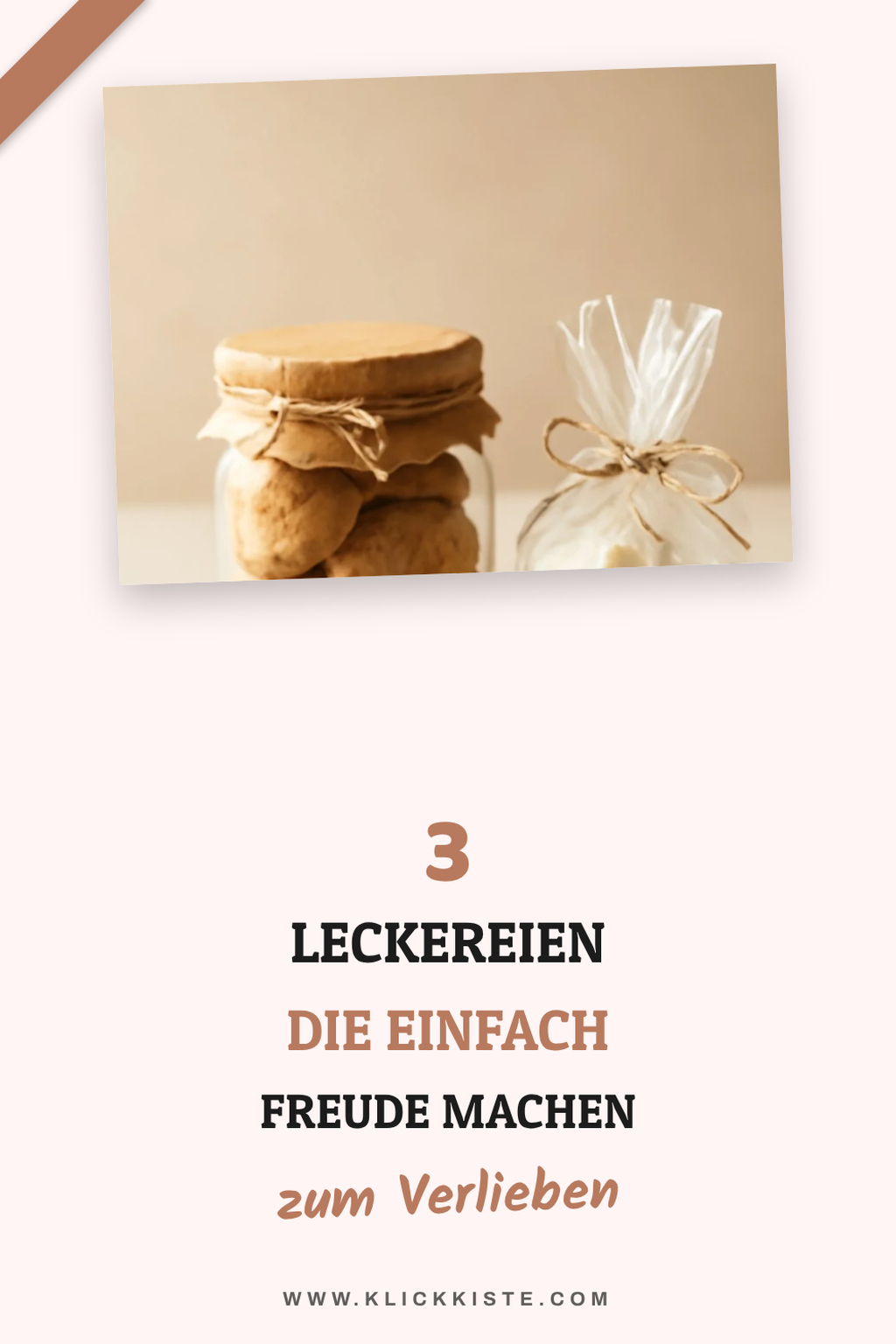 Diese 3 handgemachten Leckereien machen Freude