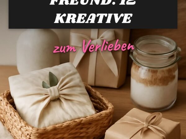 Persönliches Geschenk für Freund: 12 kreative Ideen zum Selbermachen