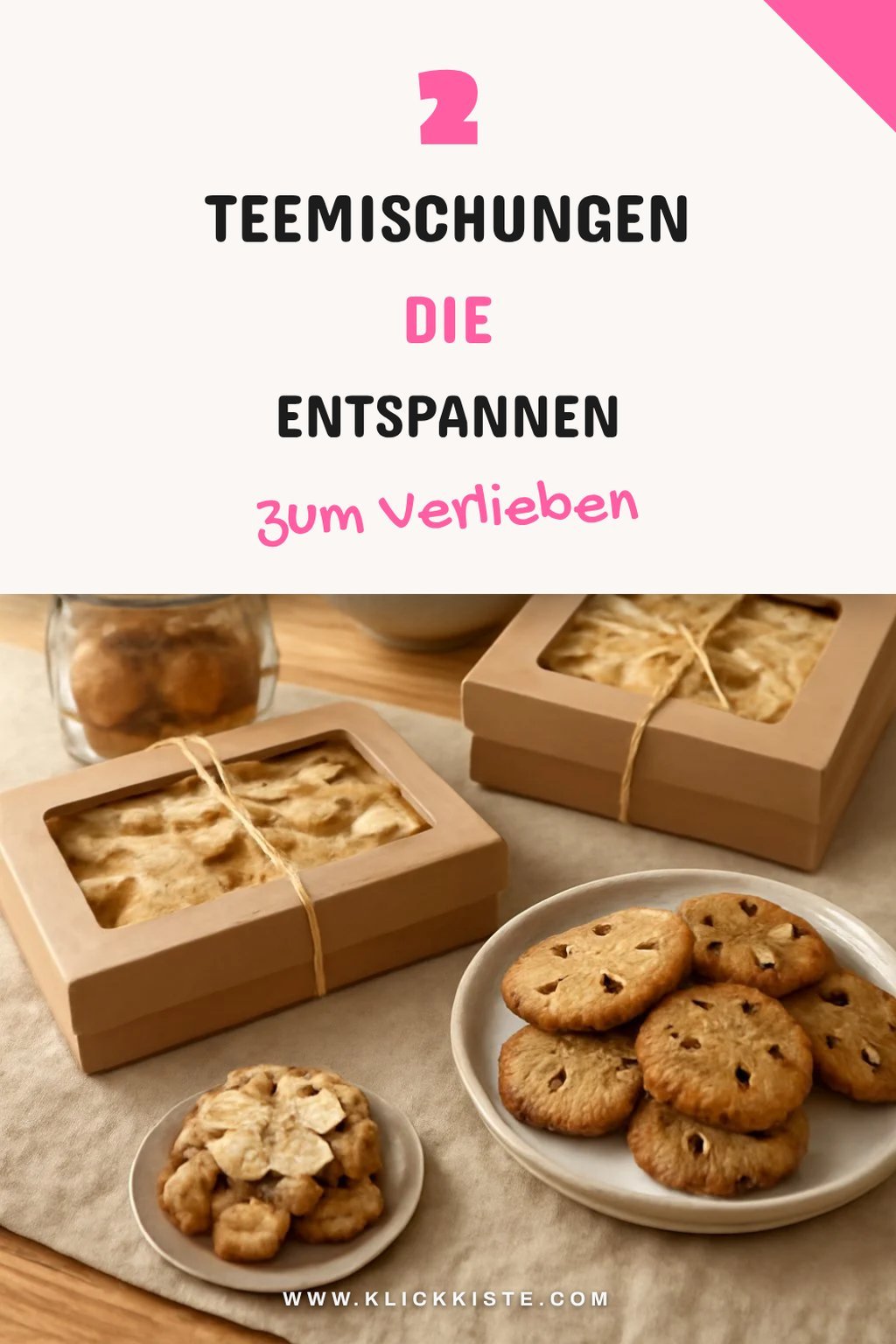 2 kreative Teemischungen zum Verschenken