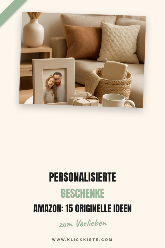 Personalisierte Geschenke Amazon: 15 originelle Ideen für 2026
