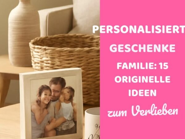Personalisierte Geschenke Familie: 15 originelle Ideen für 2026