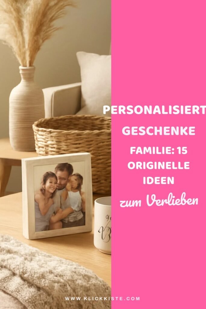 Personalisierte Geschenke Familie: 15 originelle Ideen für 2026