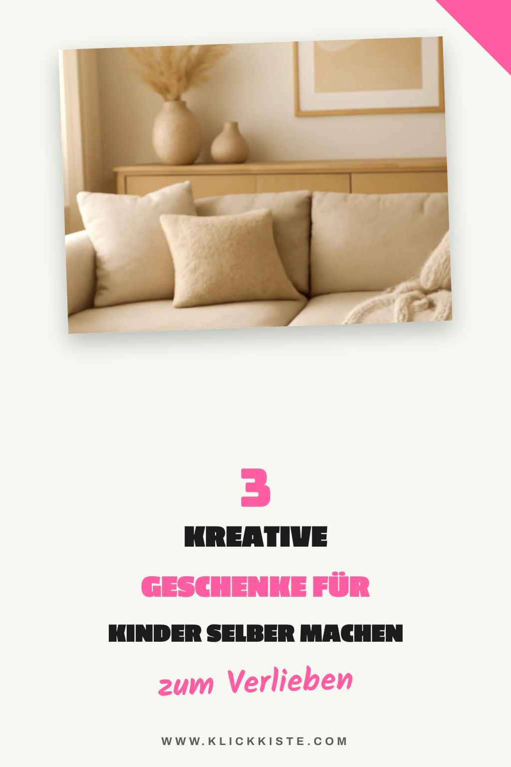 Einfache DIY Geschenke für Kinder