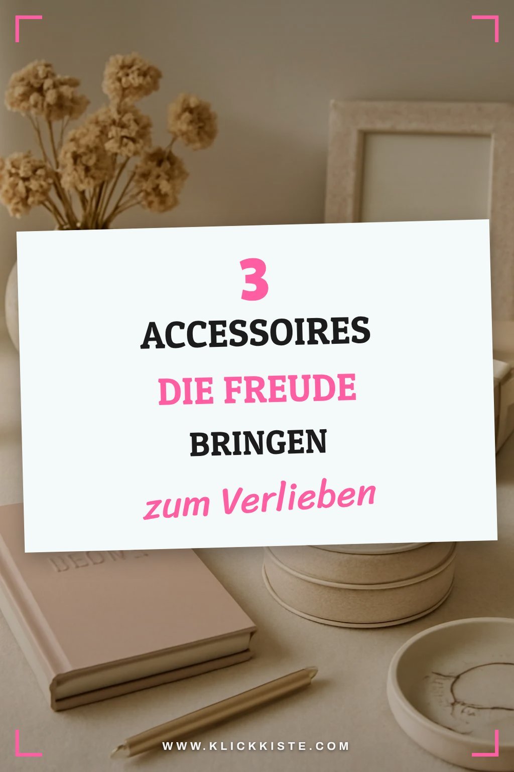 Originelle Wohnaccessoires für den besonderen Tag
