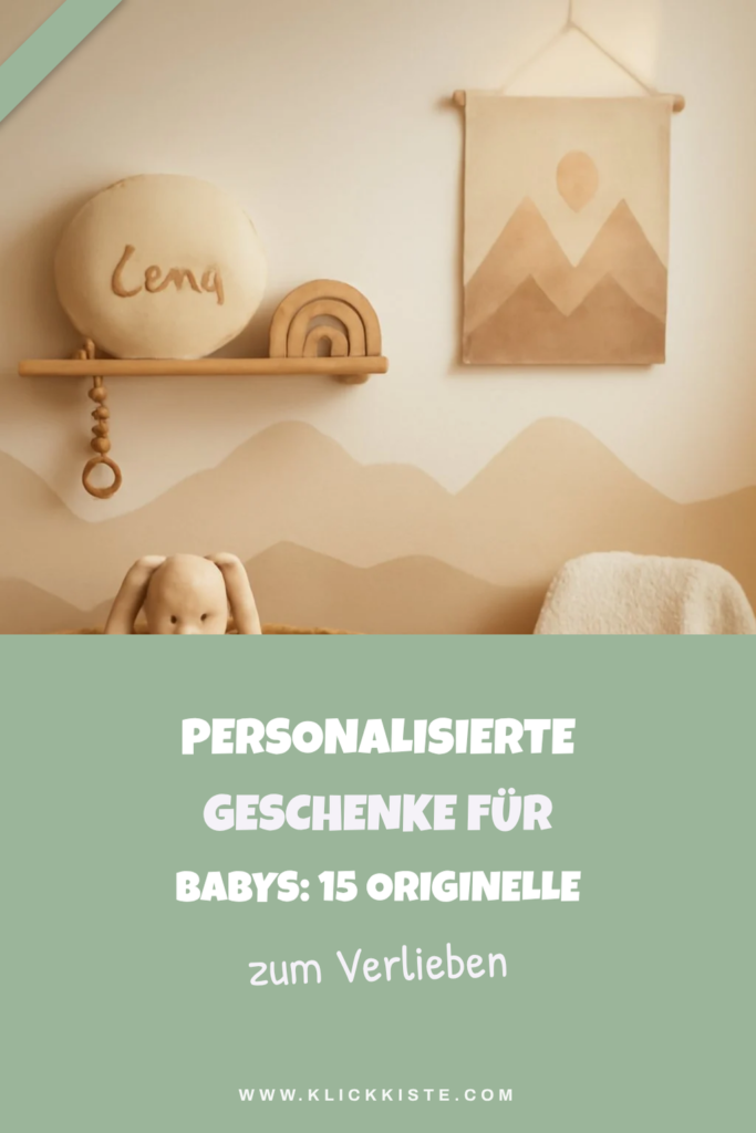 Personalisierte Geschenke für Babys: 15 originelle Ideen für 2026