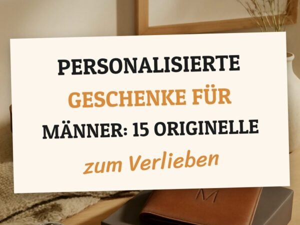 Personalisierte Geschenke für Männer: 15 originelle Ideen für 2026