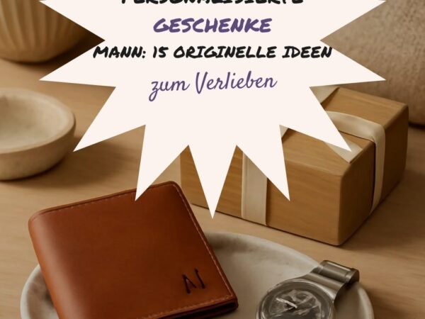 Personalisierte Geschenke Mann: 15 originelle Ideen für 2026