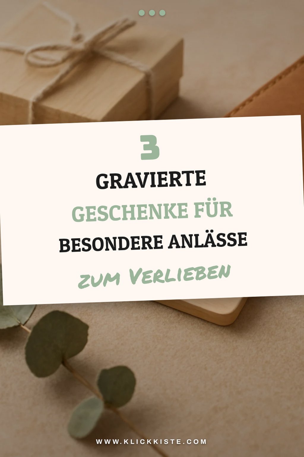 Diese 5 gravierten Geschenke für besondere Anlässe