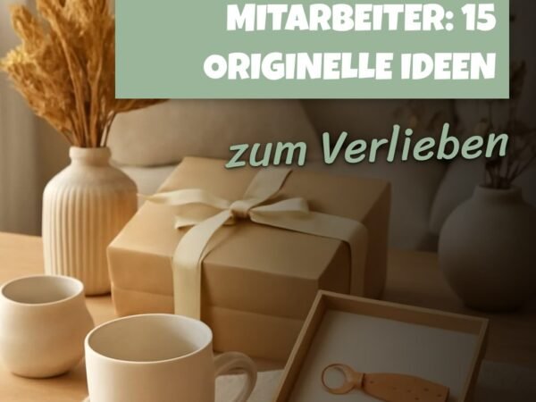 Personalisierte Geschenke Mitarbeiter: 15 originelle Ideen für 2026