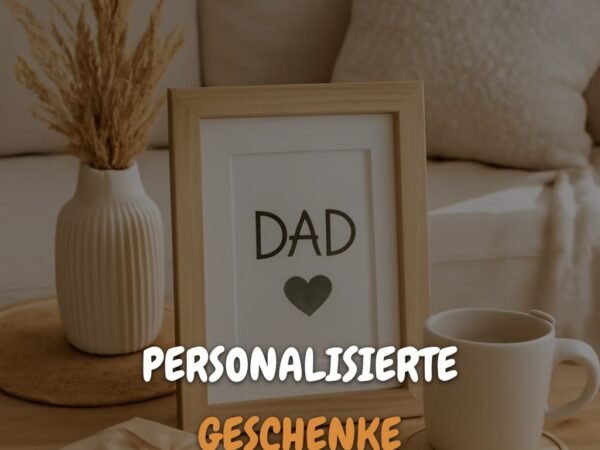 Personalisierte Geschenke Papa Tochter: 15 originelle Ideen für 2026