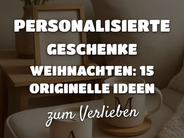 Personalisierte Geschenke Weihnachten: 15 originelle Ideen für 2026
